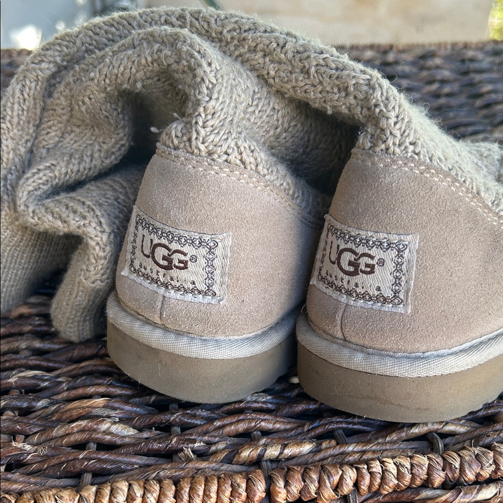 UGG Tan Suede Boots